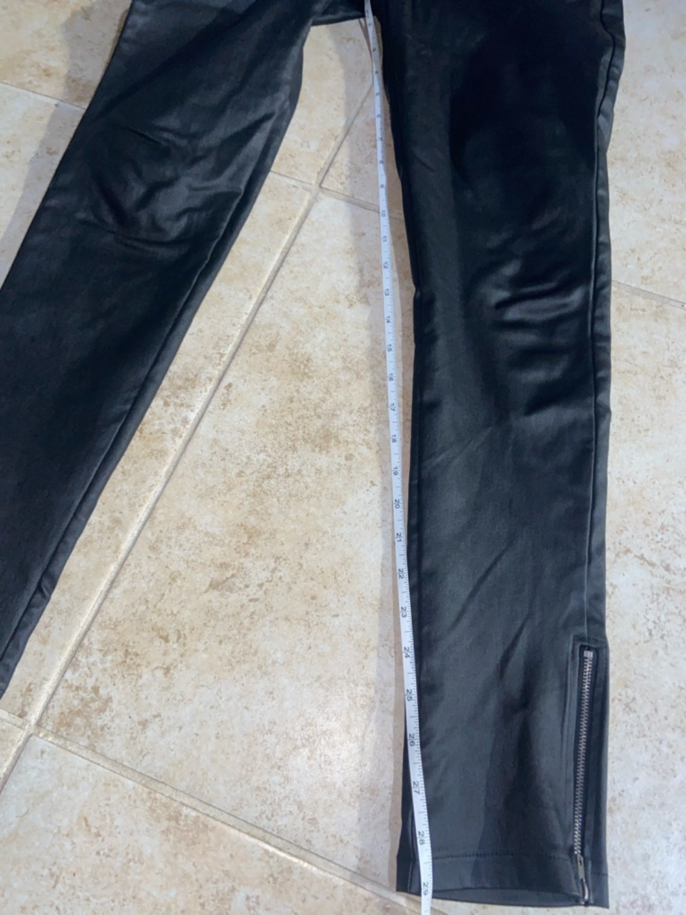 BABYBOO size M Leather Leggings - Picture 10 of 11